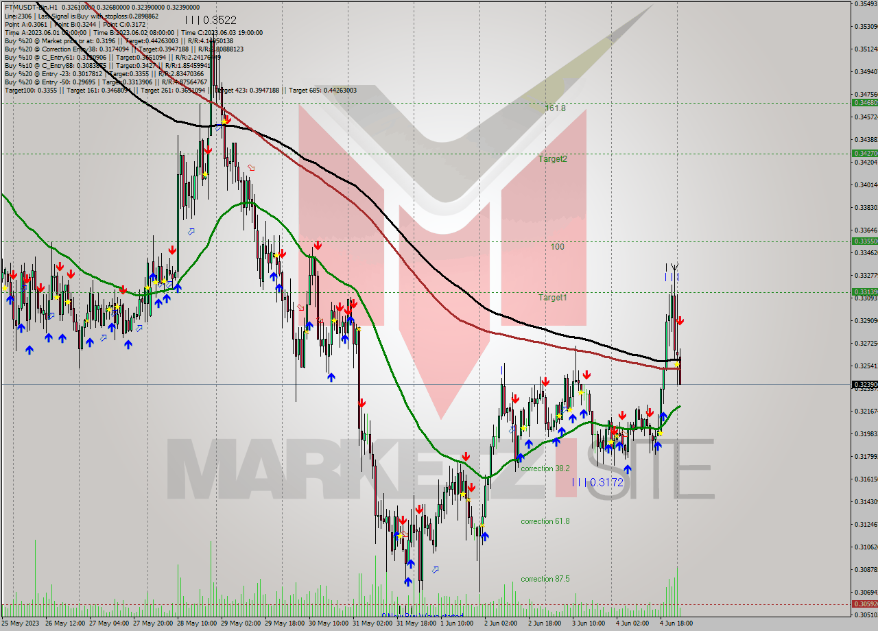 FTMUSDT-Bin H1 Signal
