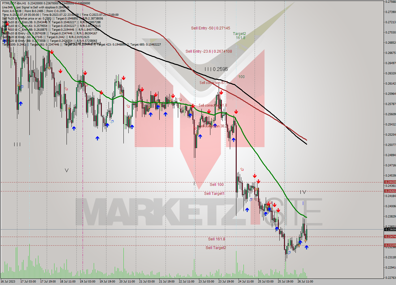FTMUSDT-Bin H1 Signal