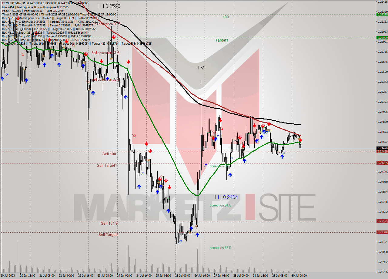 FTMUSDT-Bin H1 Signal