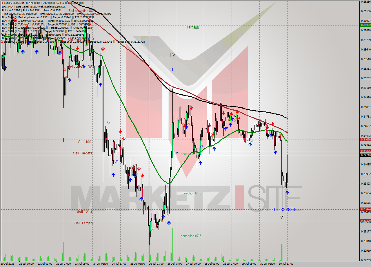 FTMUSDT-Bin H1 Signal