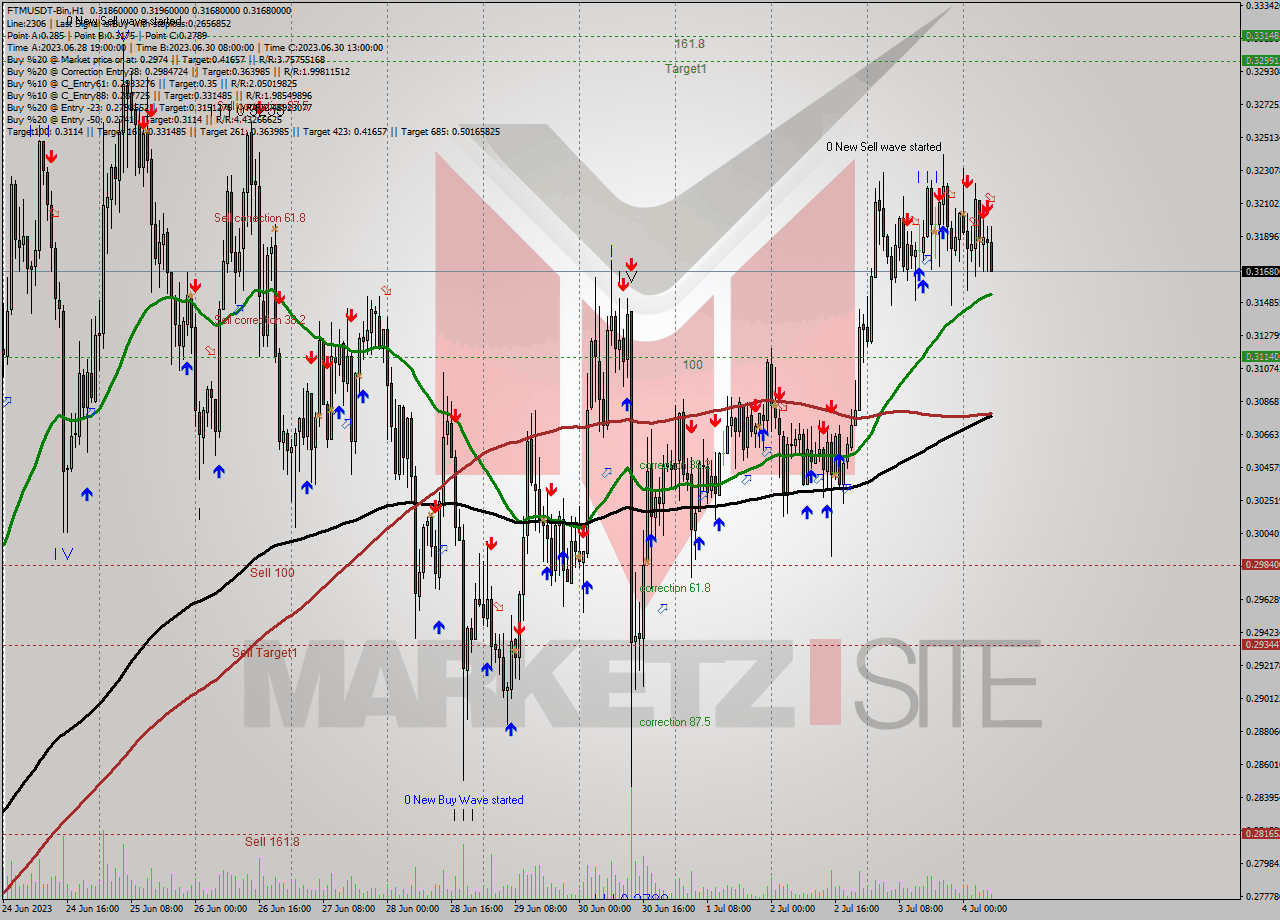 FTMUSDT-Bin H1 Analysis FTMUSDT-Bin H1 Signal