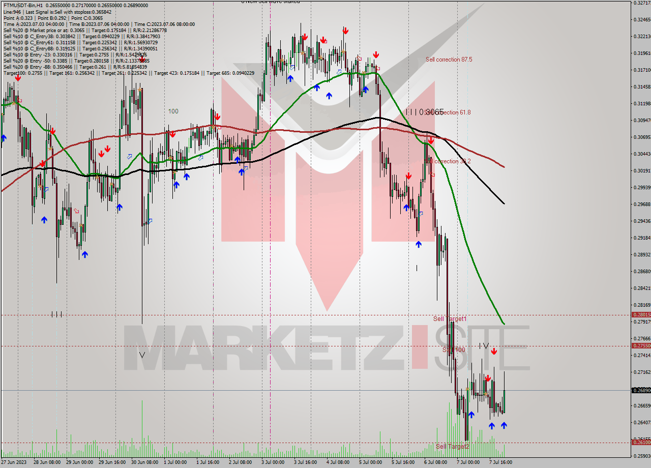 FTMUSDT-Bin H1 Signal