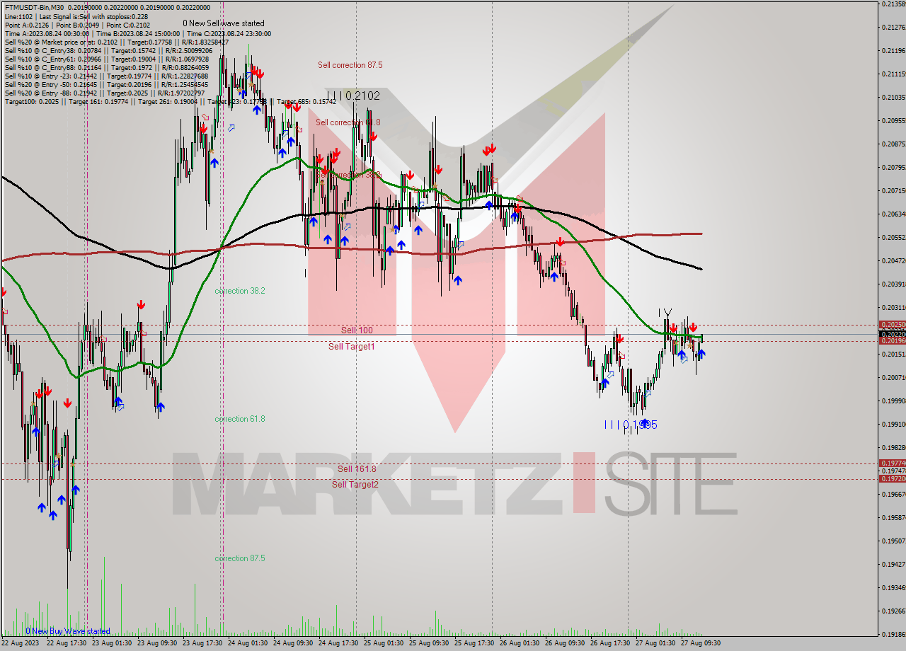 FTMUSDT-Bin M30 Signal