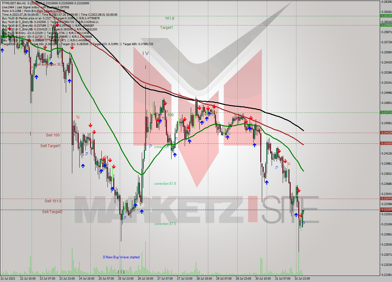 FTMUSDT-Bin H1 Signal