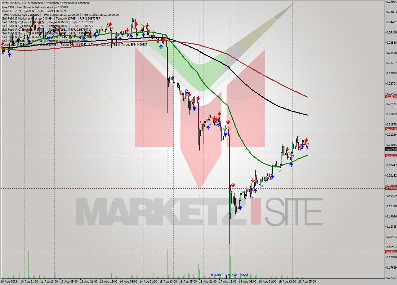 FTMUSDT-Bin H1 Signal
