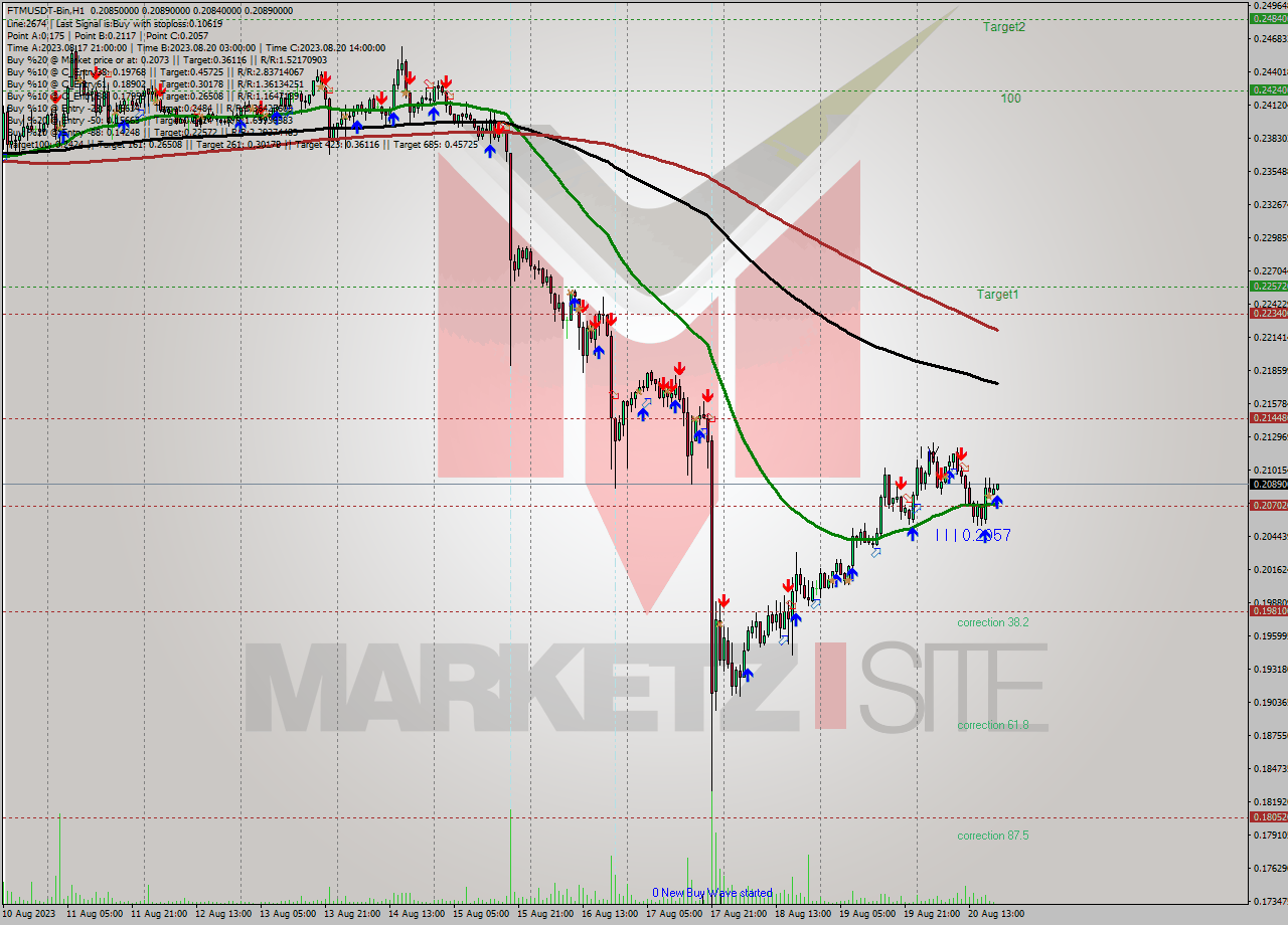 FTMUSDT-Bin H1 Signal