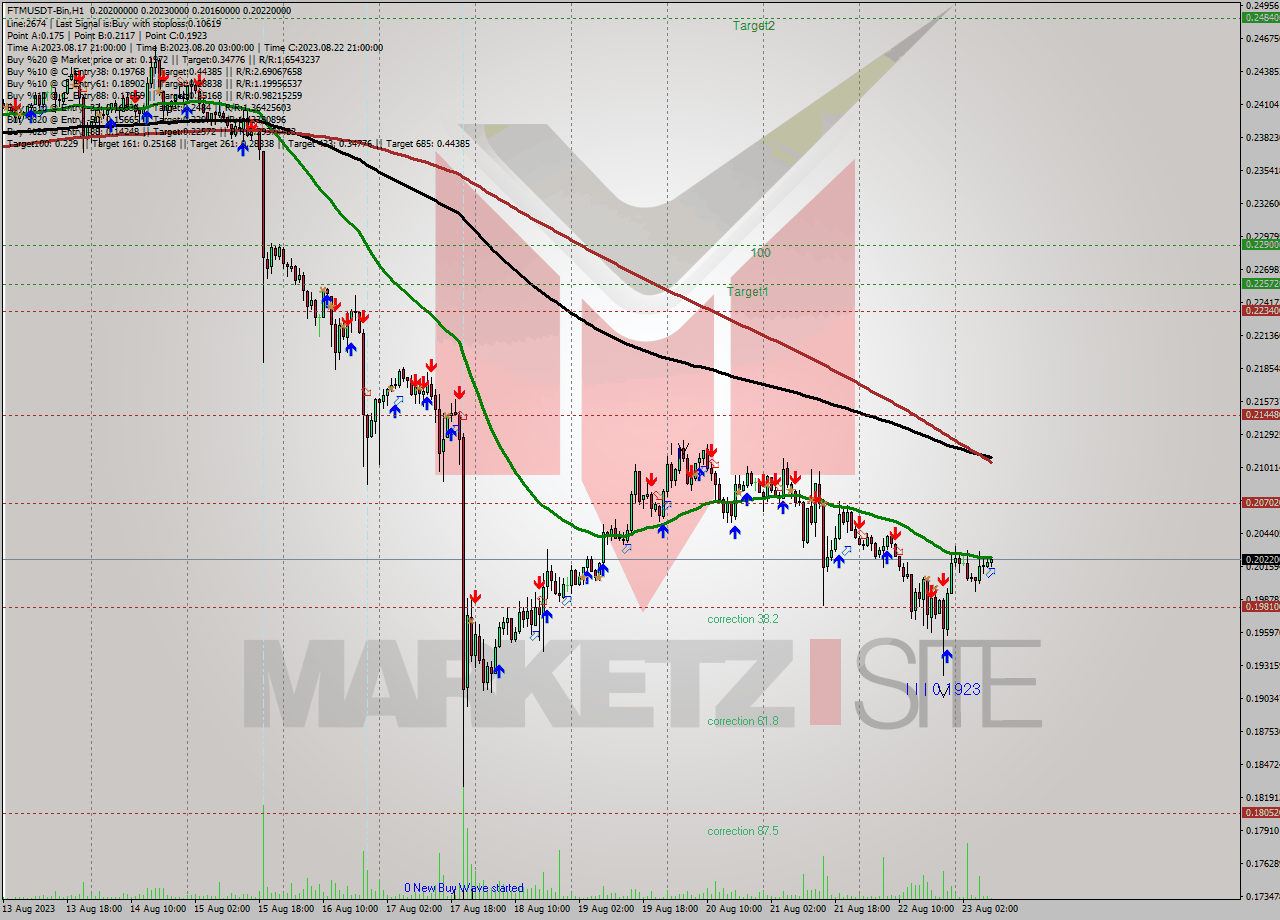 FTMUSDT-Bin H1 Analysis FTMUSDT-Bin H1 Signal