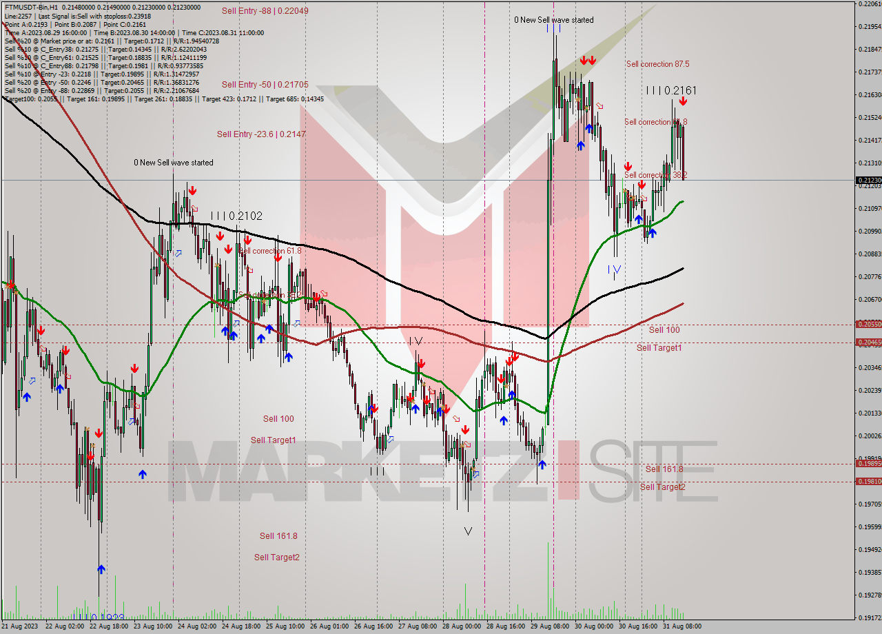 FTMUSDT-Bin H1 Signal