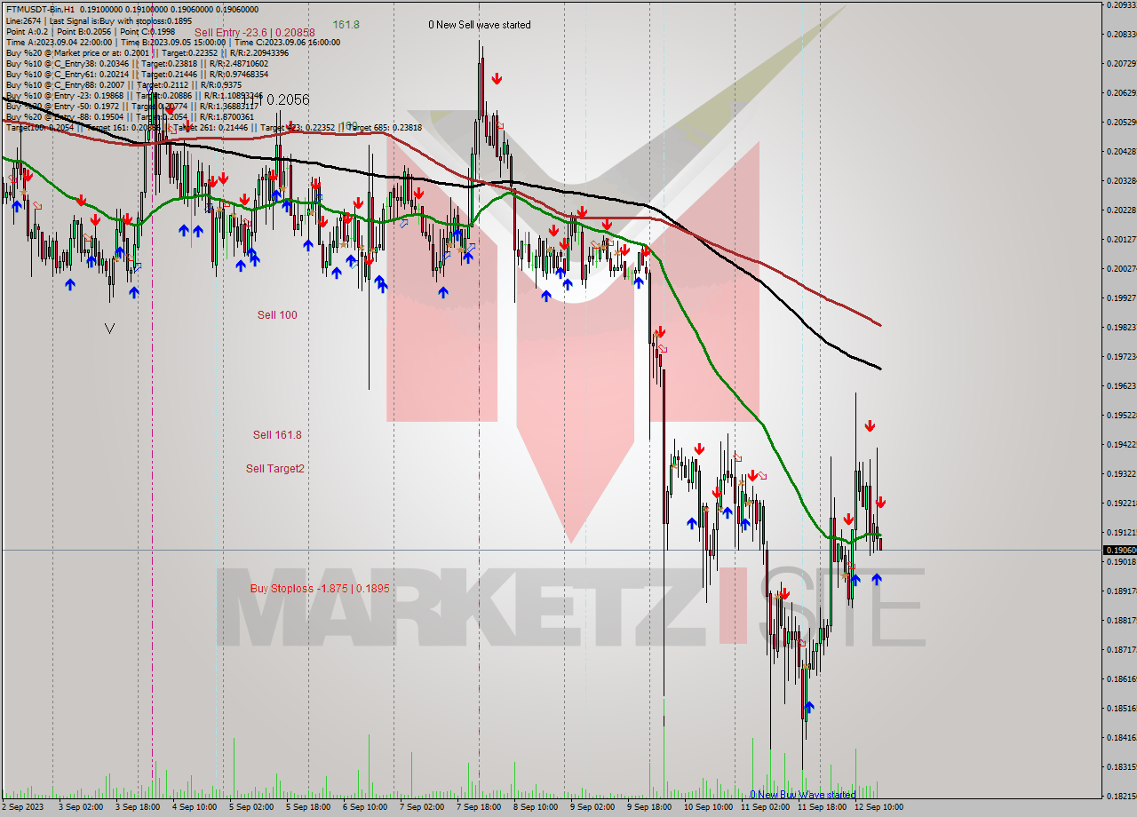 FTMUSDT-Bin H1 Signal