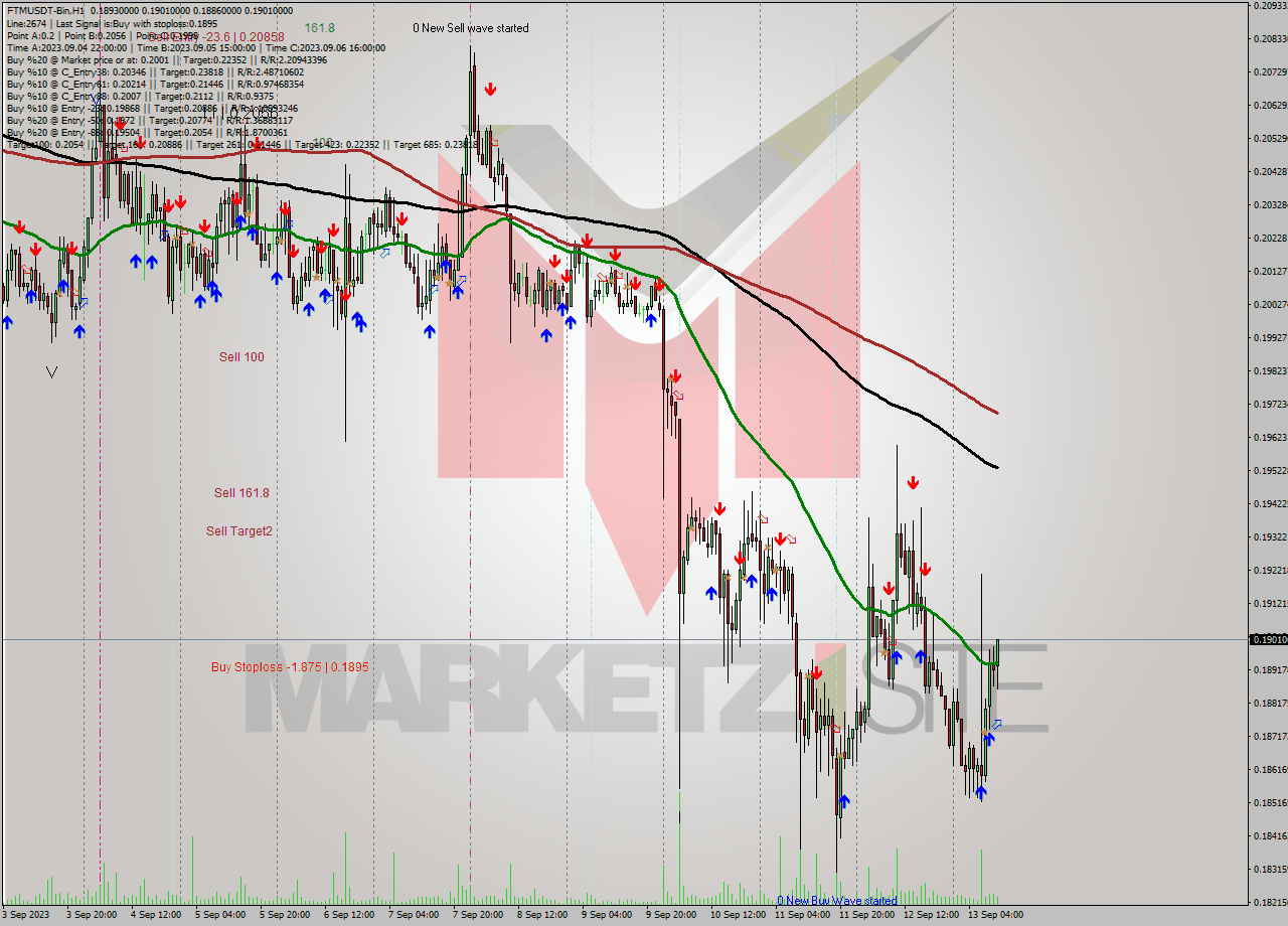 FTMUSDT-Bin H1 Signal