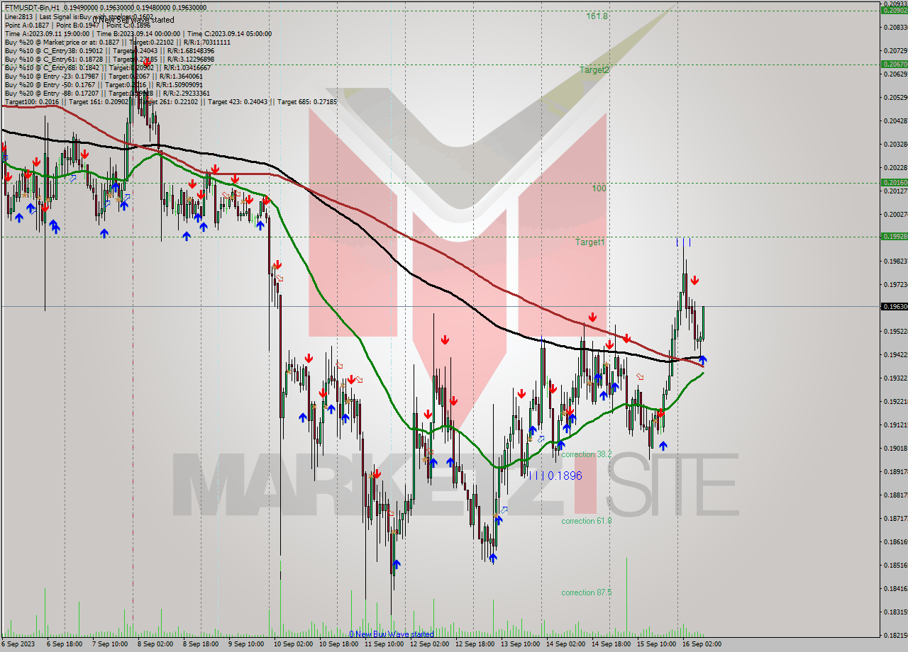 FTMUSDT-Bin H1 Signal