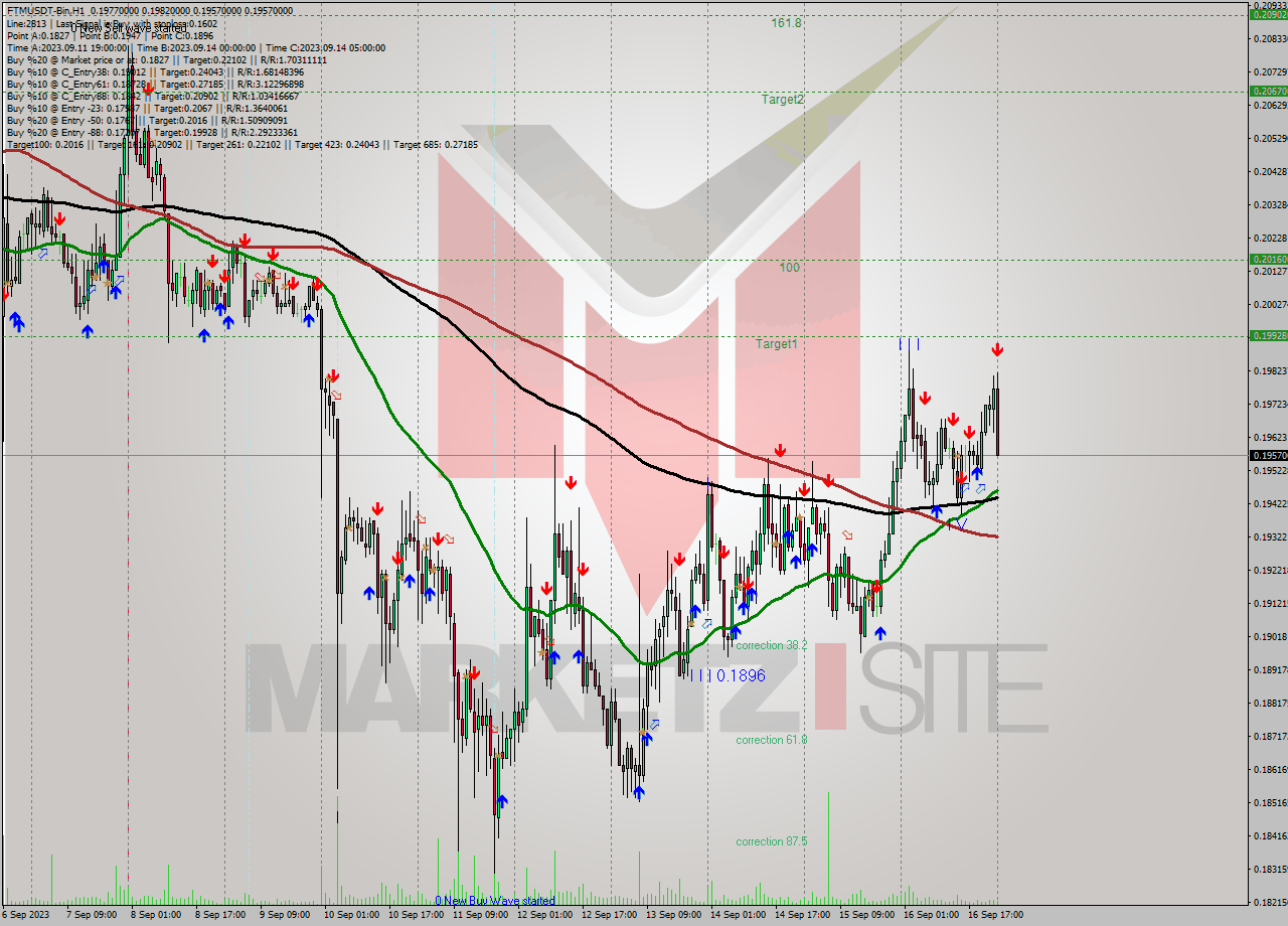 FTMUSDT-Bin H1 Signal