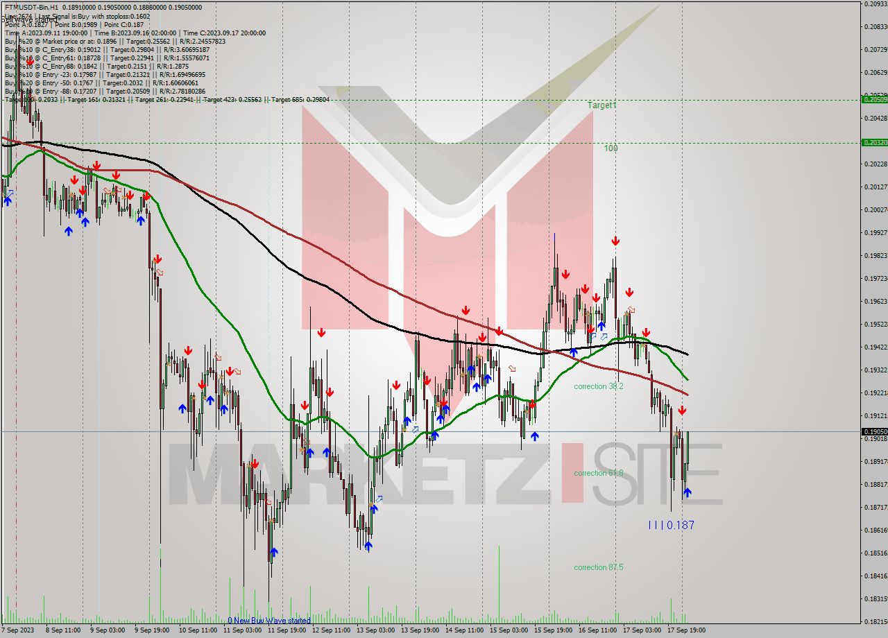 FTMUSDT-Bin H1 Signal