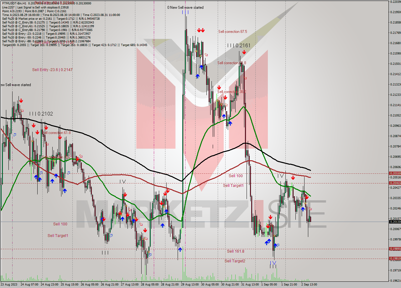 FTMUSDT-Bin H1 Analysis FTMUSDT-Bin H1 Signal