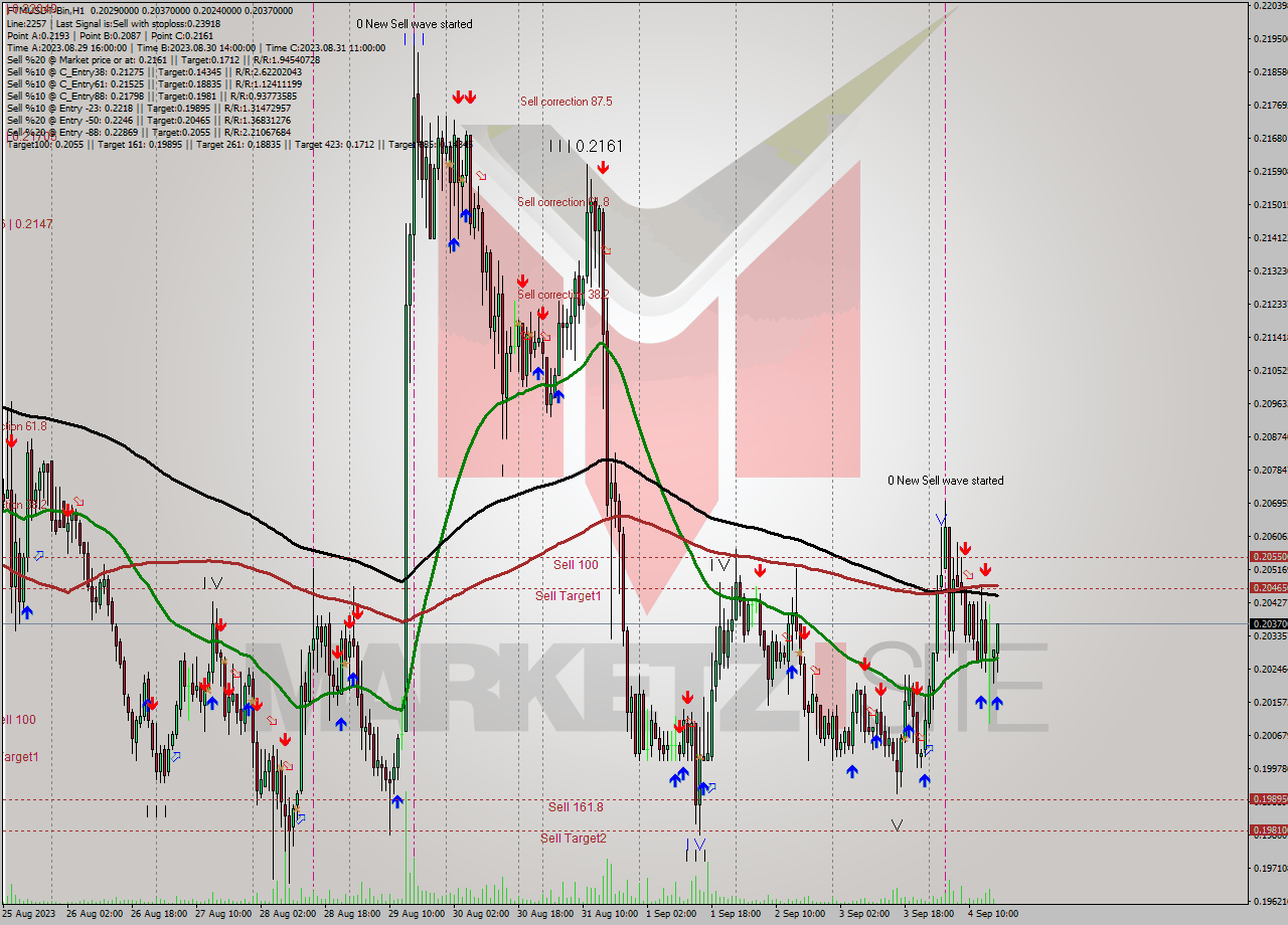 FTMUSDT-Bin H1 Signal