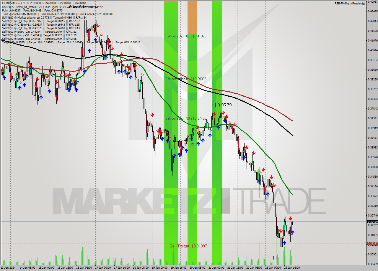FTMUSDT-Bin H1 Signal