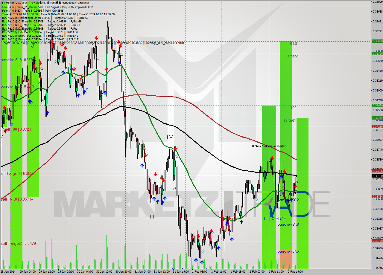 FTMUSDT-Bin M30 Analysis FTMUSDT-Bin M30 Signal