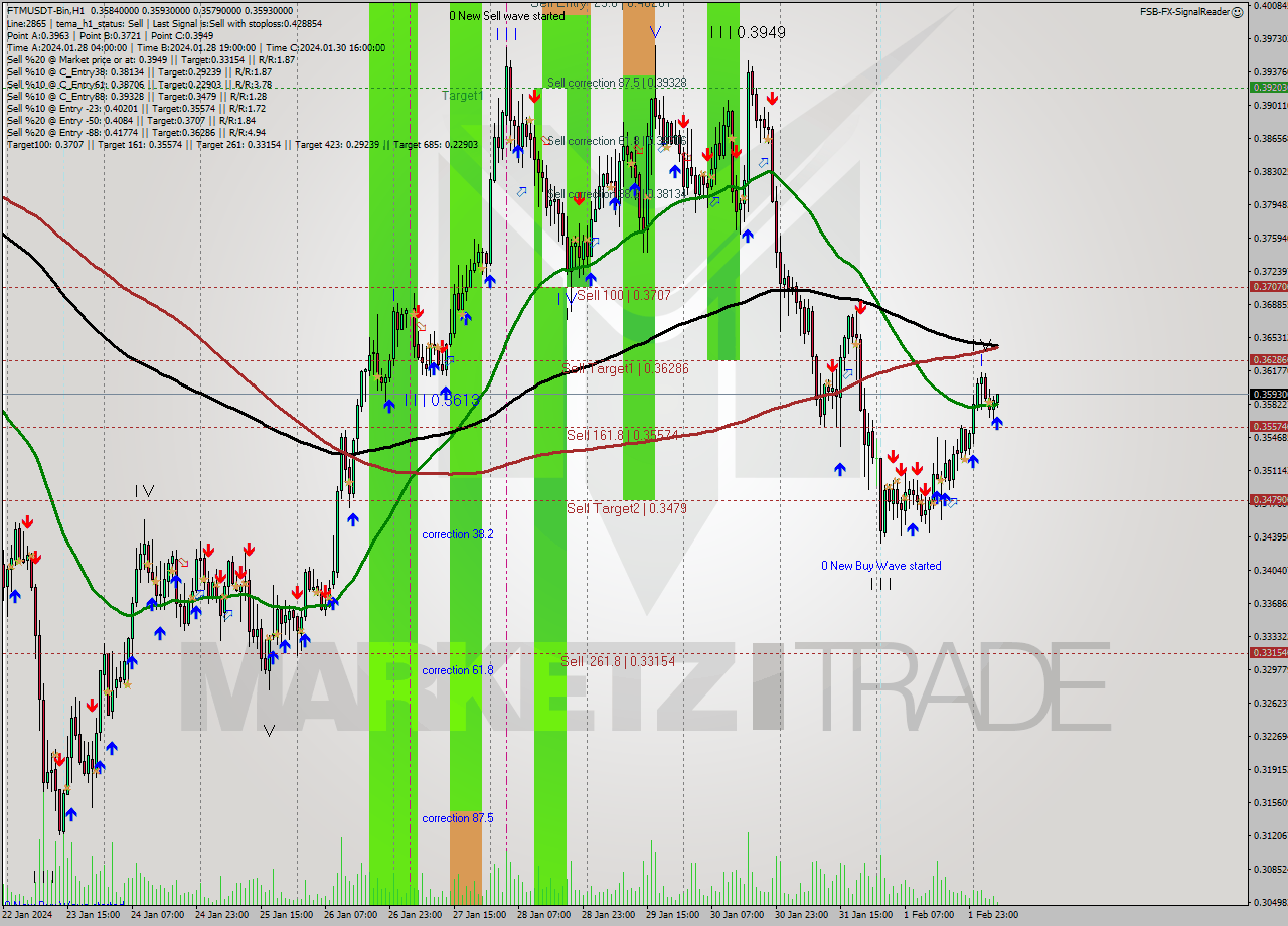 FTMUSDT-Bin H1 Analysis FTMUSDT-Bin H1 Signal