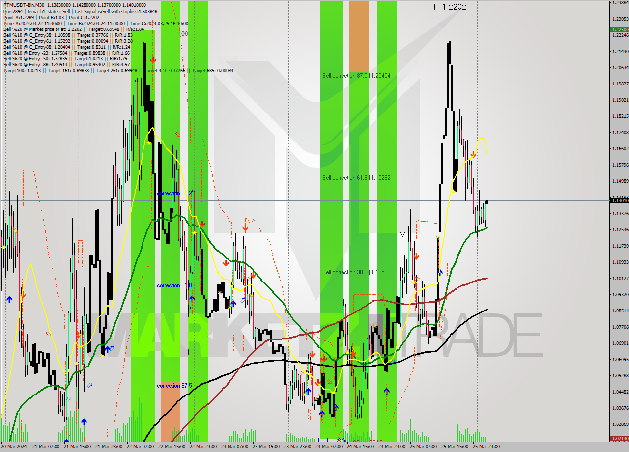 FTMUSDT-Bin M30 Signal