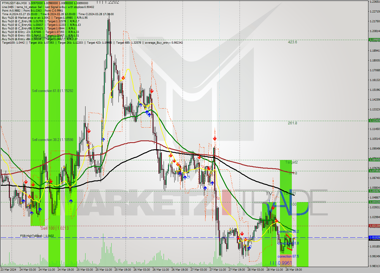 FTMUSDT-Bin M30 Analysis FTMUSDT-Bin M30 Signal