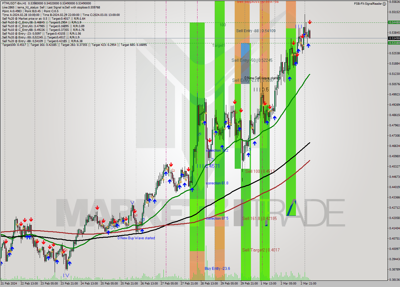 FTMUSDT-Bin H1 Analysis FTMUSDT-Bin H1 Signal