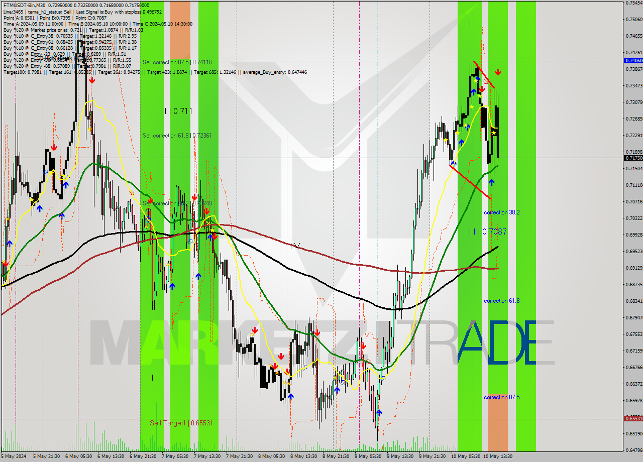 FTMUSDT-Bin M30 Signal