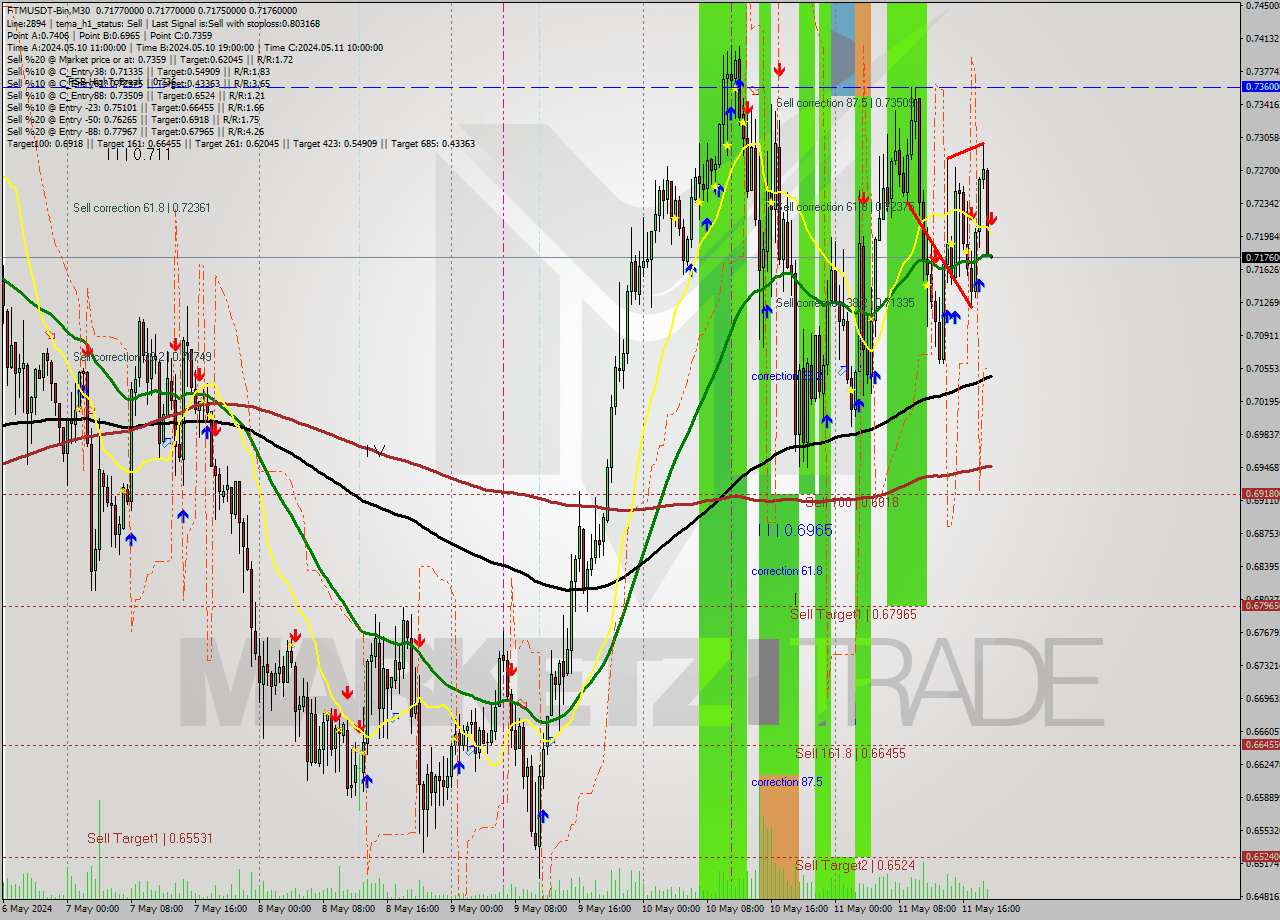 FTMUSDT-Bin M30 Signal