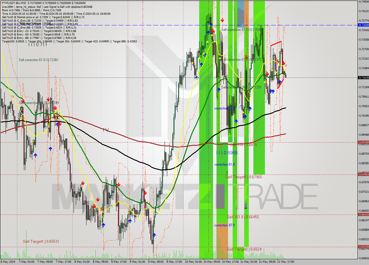 FTMUSDT-Bin M30 Signal