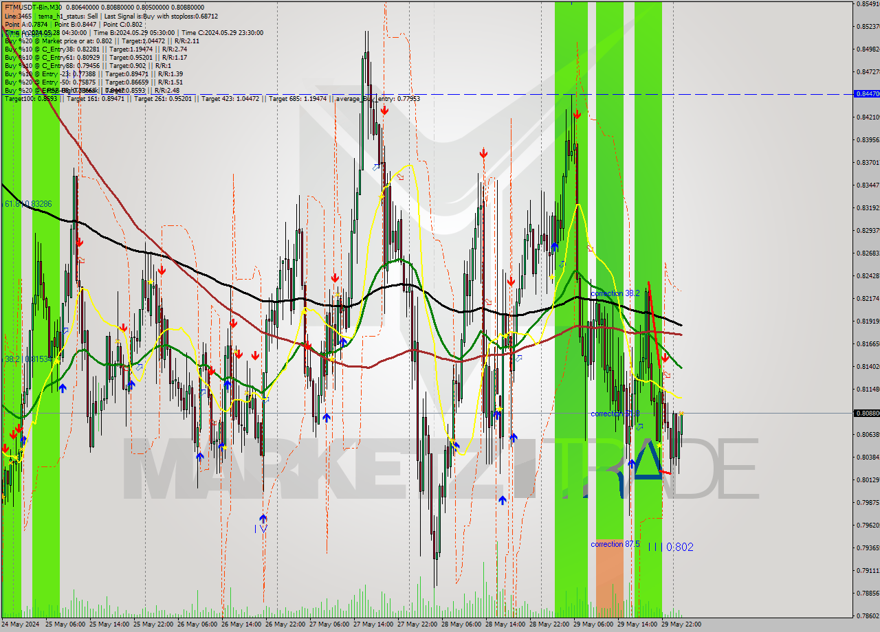 FTMUSDT-Bin M30 Signal