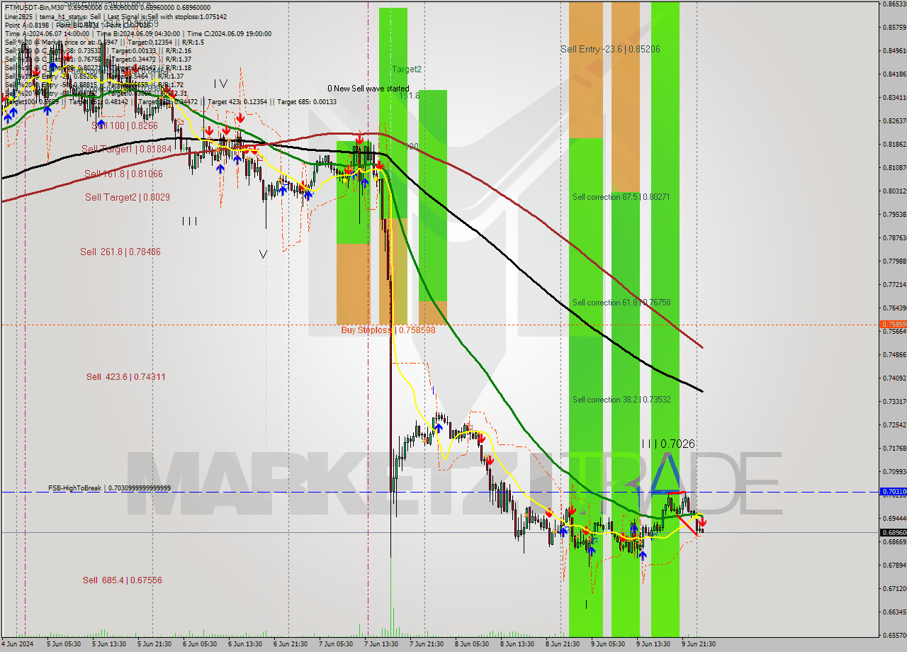 FTMUSDT-Bin M30 Analysis FTMUSDT-Bin M30 Signal