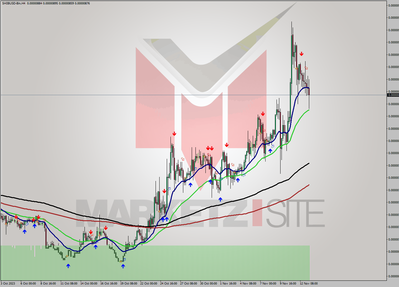 SHIBUSD-Bin MultiTimeframe analysis at date 2023.11.13 17:39