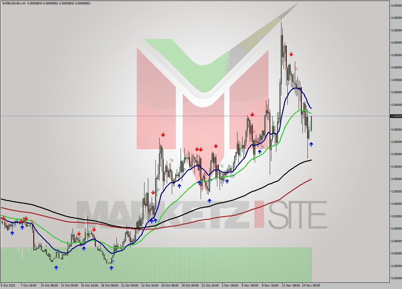 SHIBUSD-Bin MultiTimeframe analysis at date 2023.11.15 09:50