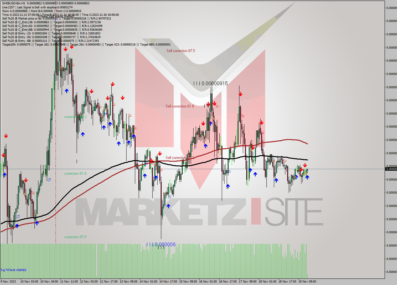 SHIBUSD-Bin H1 Signal