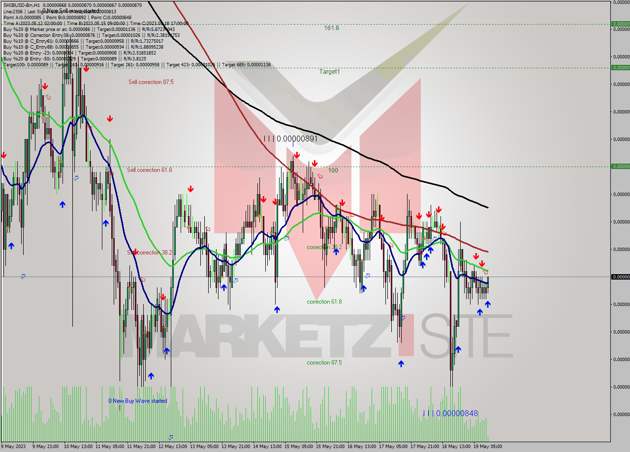 SHIBUSD-Bin H1 Signal