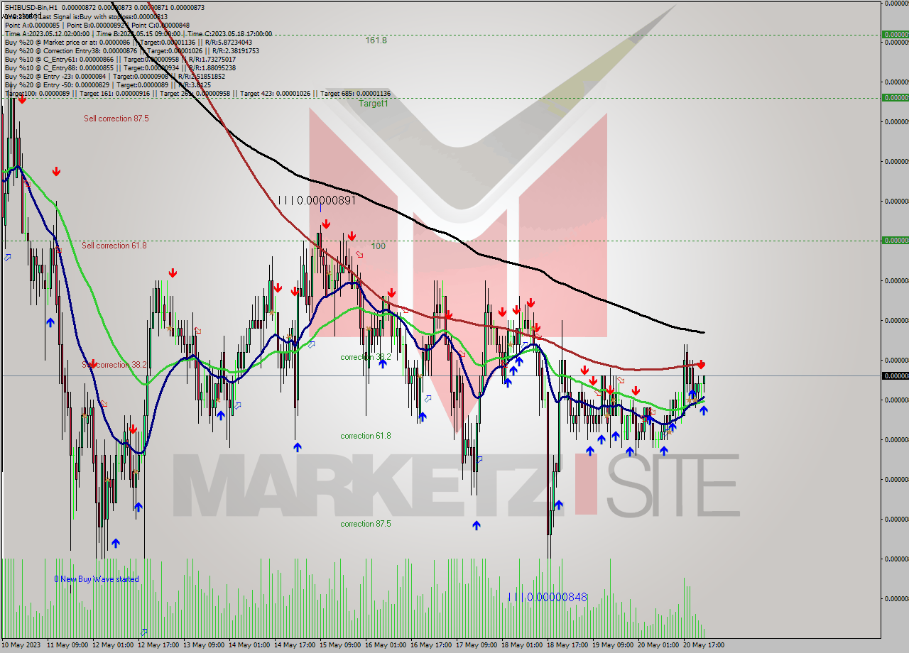 SHIBUSD-Bin H1 Signal