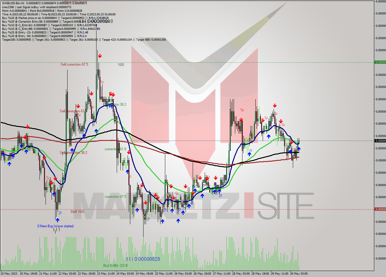 SHIBUSD-Bin H1 Signal