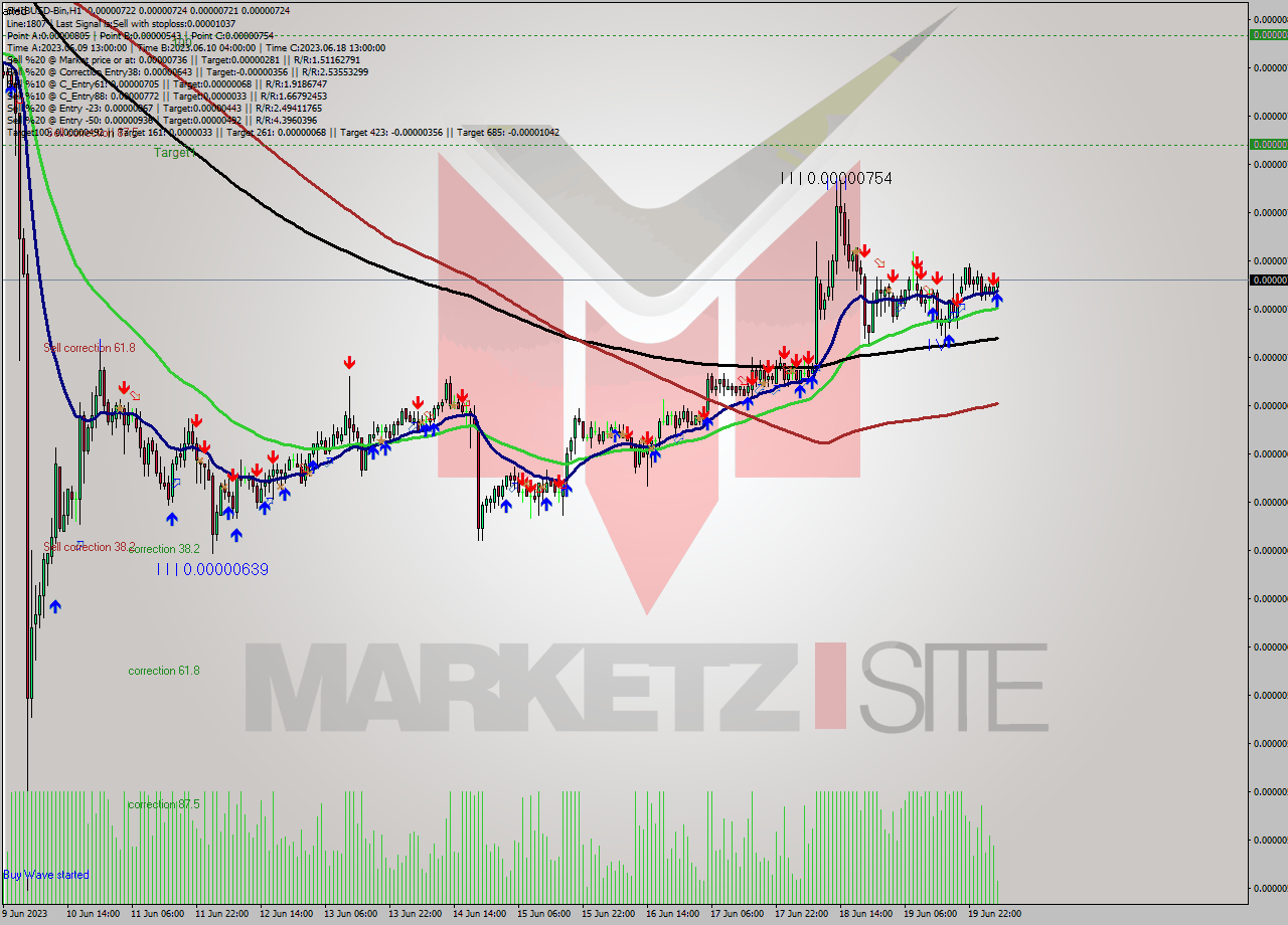 SHIBUSD-Bin H1 Signal