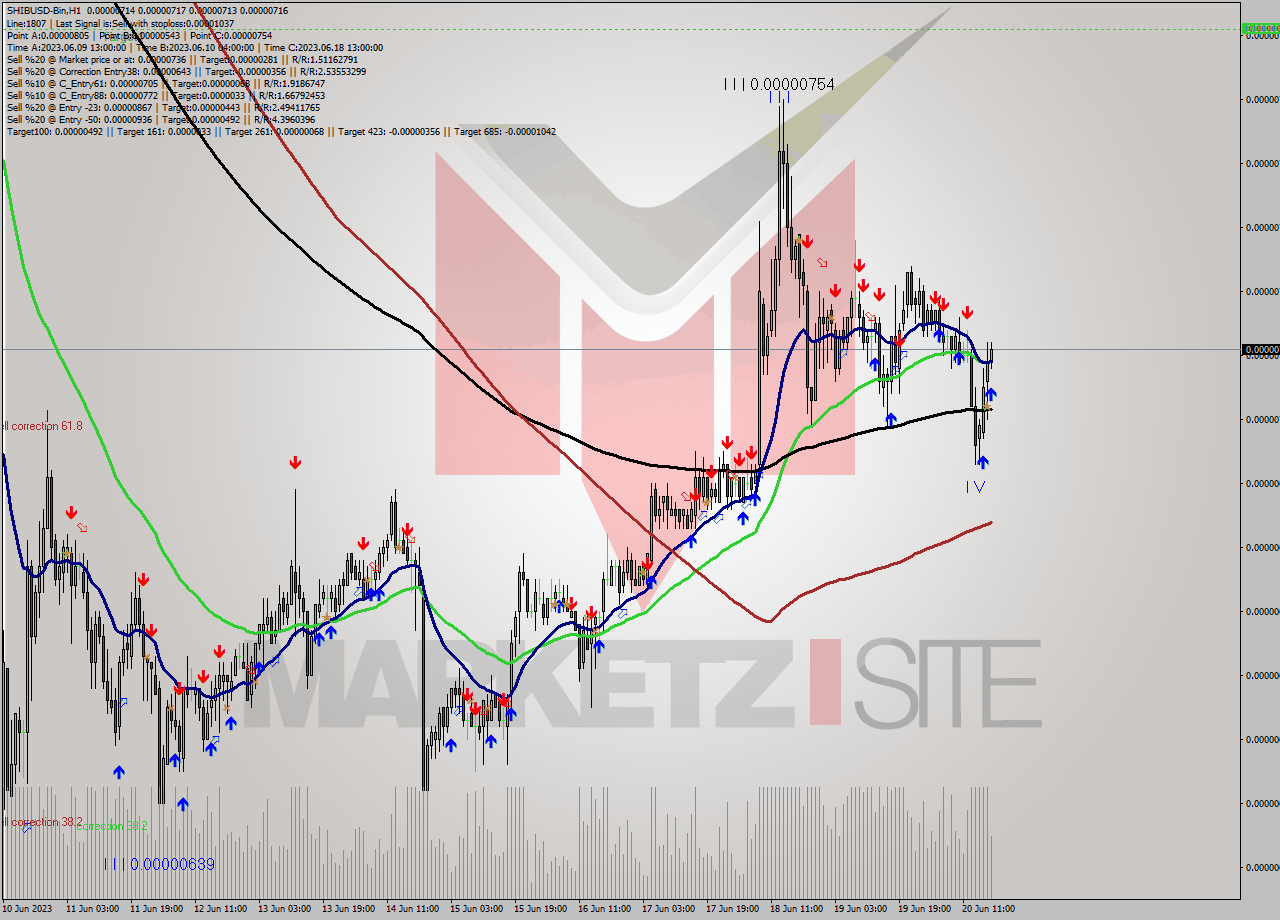 SHIBUSD-Bin H1 Signal