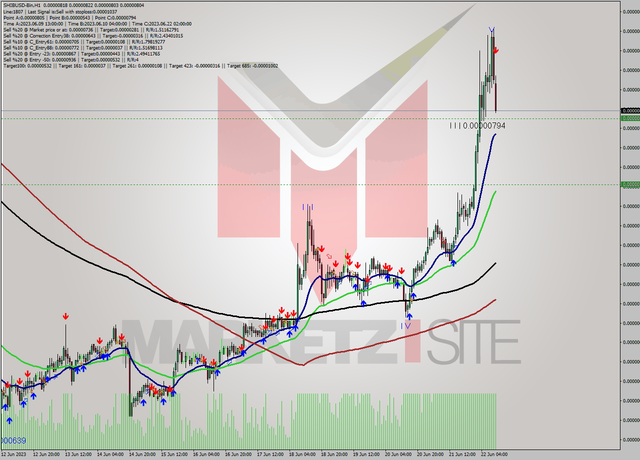 SHIBUSD-Bin H1 Signal