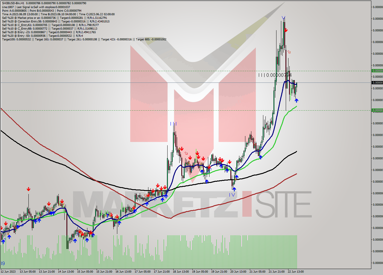 SHIBUSD-Bin H1 Signal