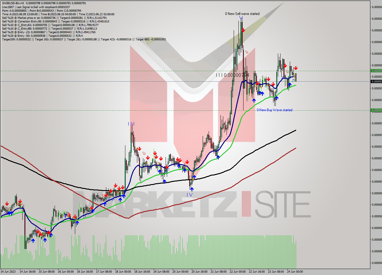 SHIBUSD-Bin H1 Signal