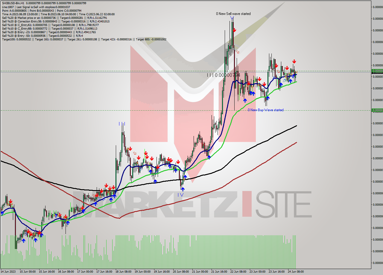 SHIBUSD-Bin H1 Signal