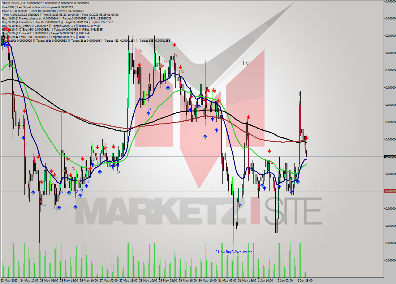 SHIBUSD-Bin H1 Signal