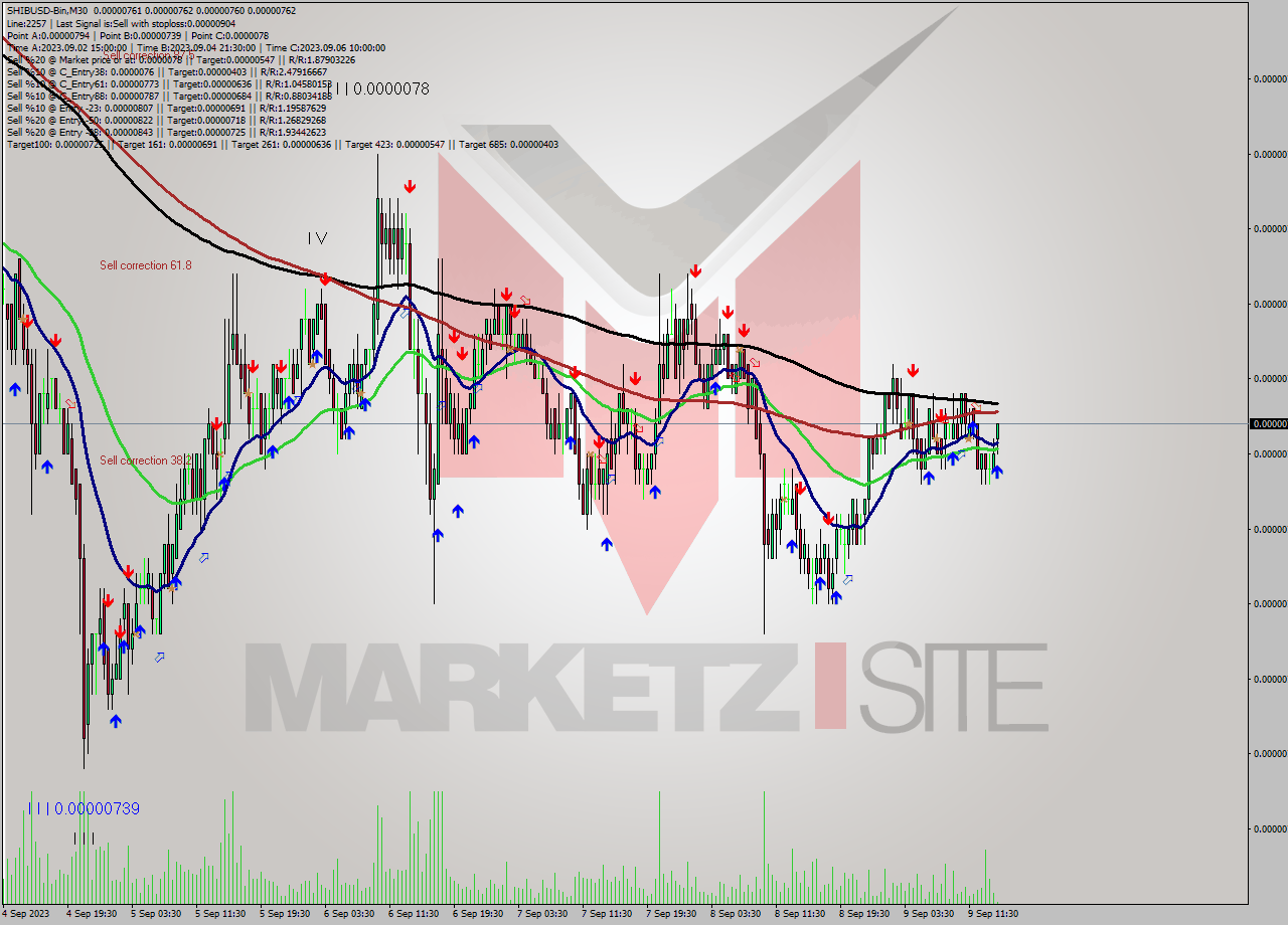 SHIBUSD-Bin M30 Analysis SHIBUSD-Bin M30 Signal