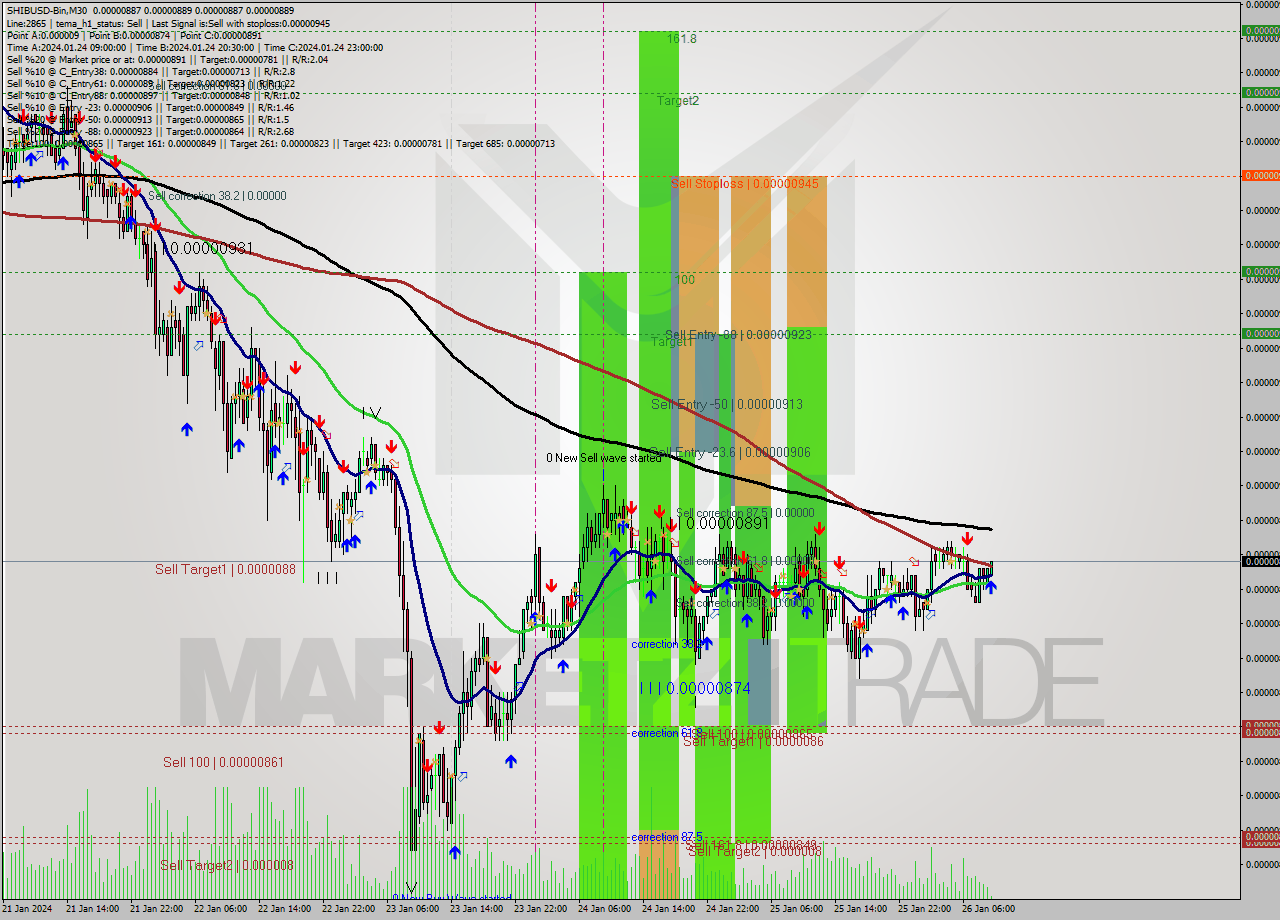 SHIBUSD-Bin M30 Analysis SHIBUSD-Bin M30 Signal