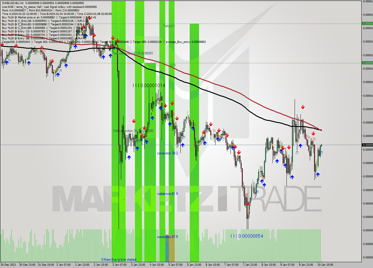SHIBUSD-Bin H1 Signal