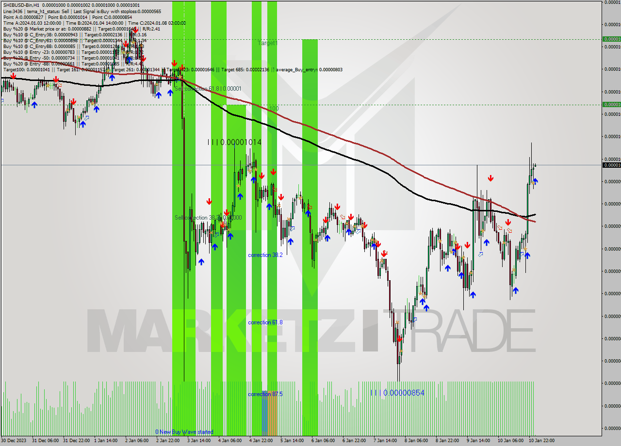 SHIBUSD-Bin H1 Signal