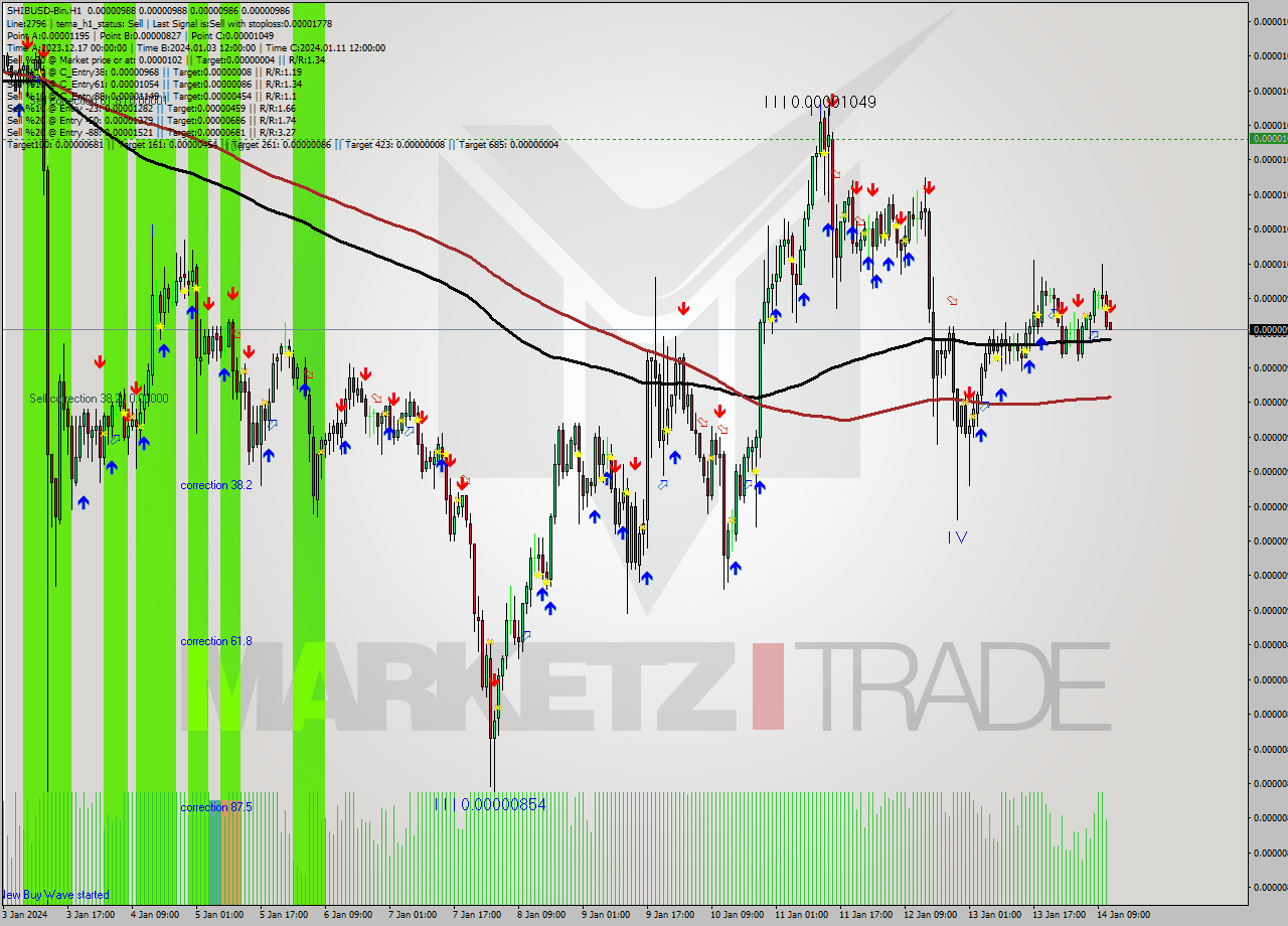 SHIBUSD-Bin H1 Signal