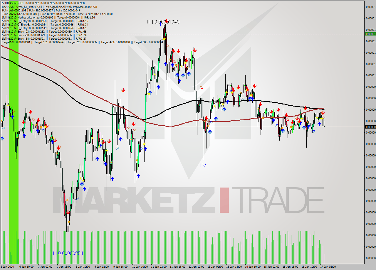 SHIBUSD-Bin H1 Analysis SHIBUSD-Bin H1 Signal