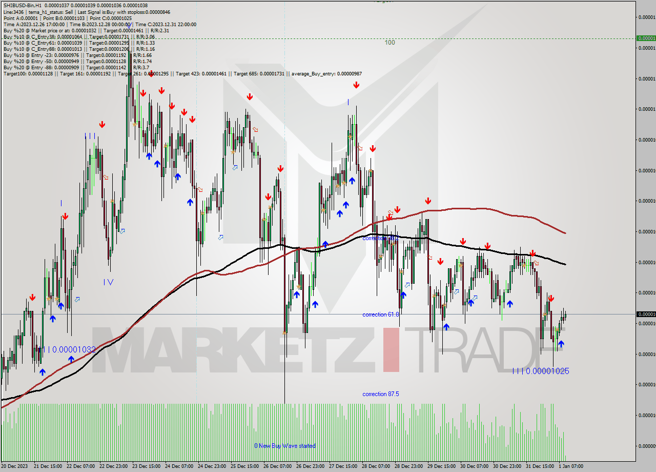 SHIBUSD-Bin H1 Signal